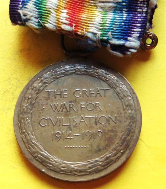 WW1 1914-19 Victory Medal - Pt N.Zolty #G-31980 MIDD'X R.