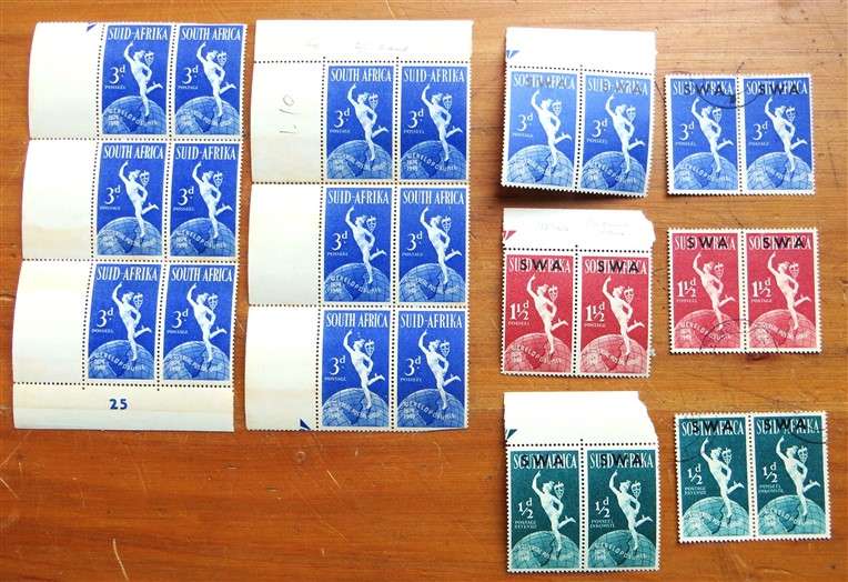 SWA UPU Mint Stamp Sets - 1 Bid for All