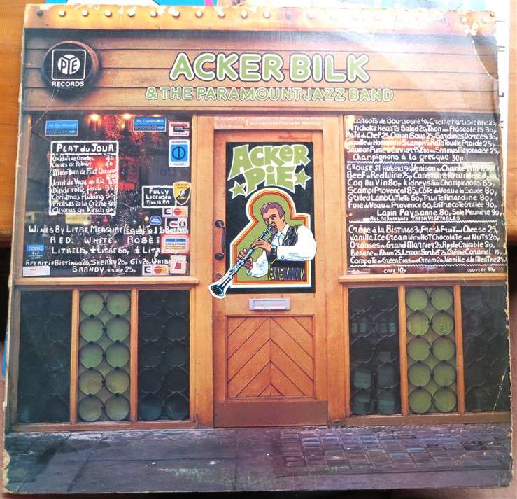 Acker Bilk & the Paramount Jazz Band - Vintage Vinyl LP - VG