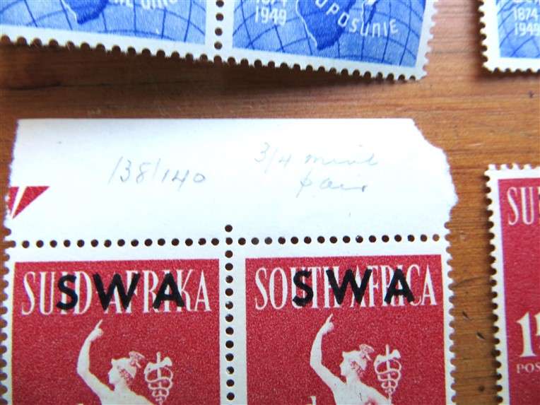 SWA UPU Mint Stamp Sets - 1 Bid for All