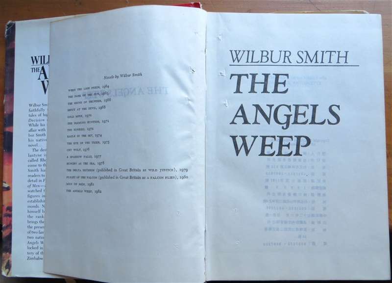 Vintage Wilbur Smith - The Angels Weep - Hardcover