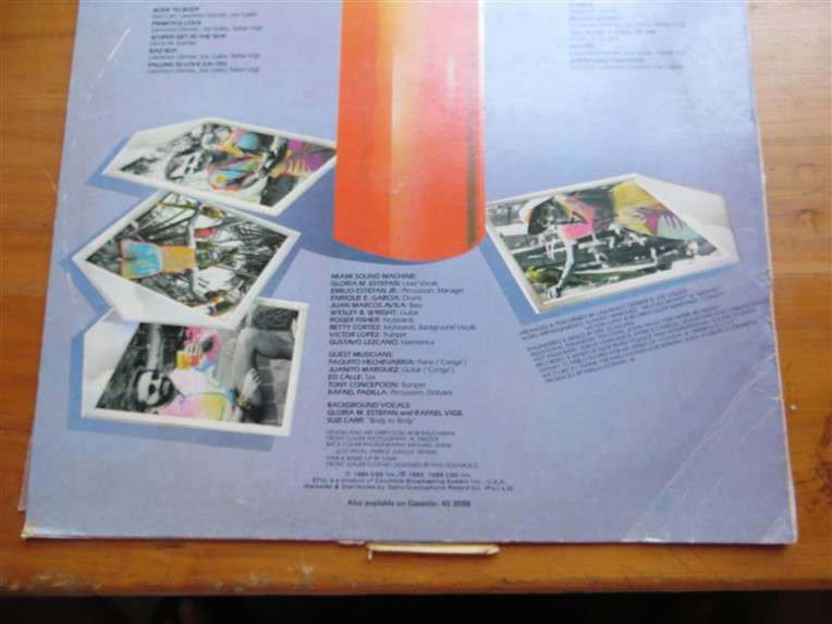 Miami Sound Machine - Primitive Love Vintage Vinyl LP - VG