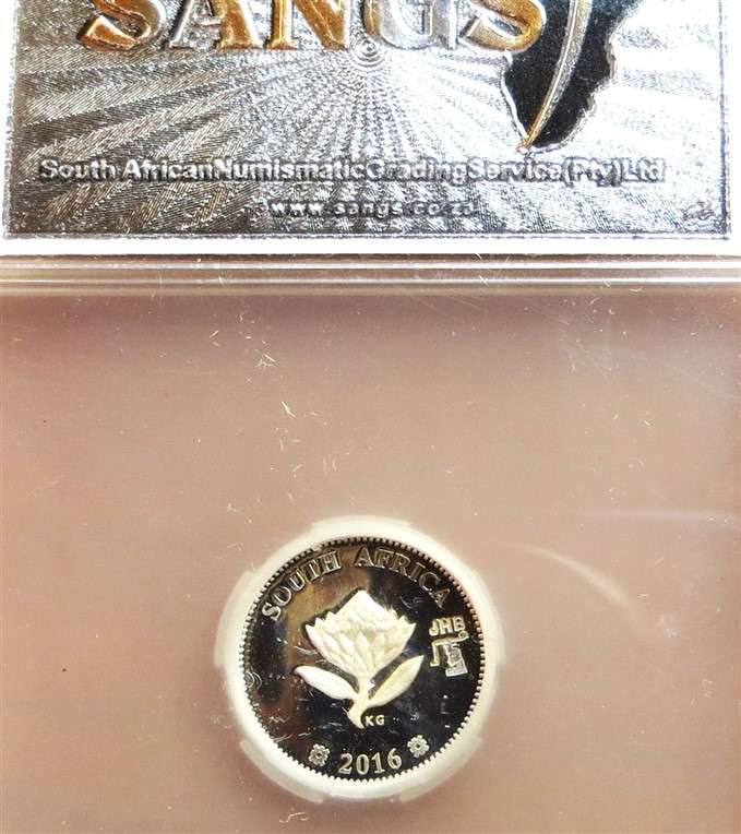 2016 Dolos Tiekie 2 1/2c JHB  Mint Mark PF69 SANGS