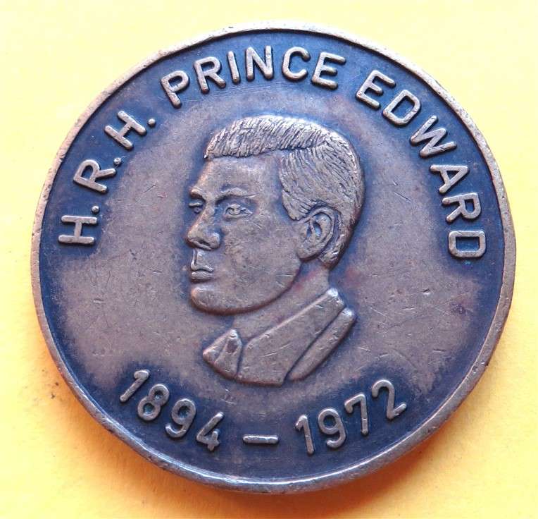 1998 Prince Edward School - Zimbabwe - Centenary Medallion