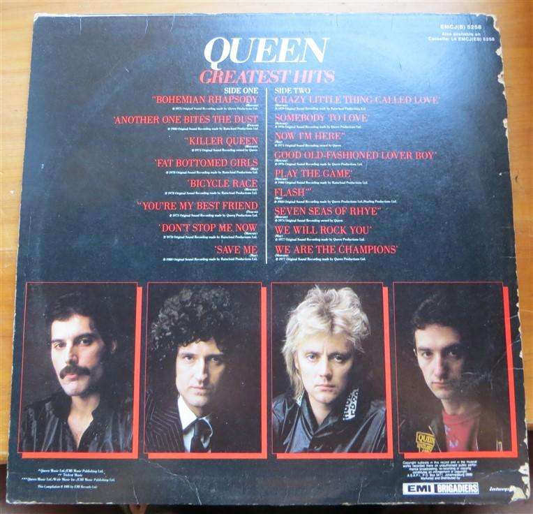Queen - Greatest Hits  - Vintage Vinyl LP VG