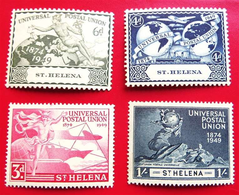 St Helena UPU Mint Stamp Sets - 1 Bid for All