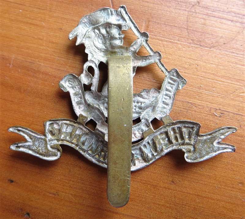 The West Riding Regiment Slide Cap Badge