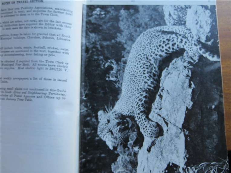 1969 - The Castle Union Line - Guide to South Africa + Period Bookmark