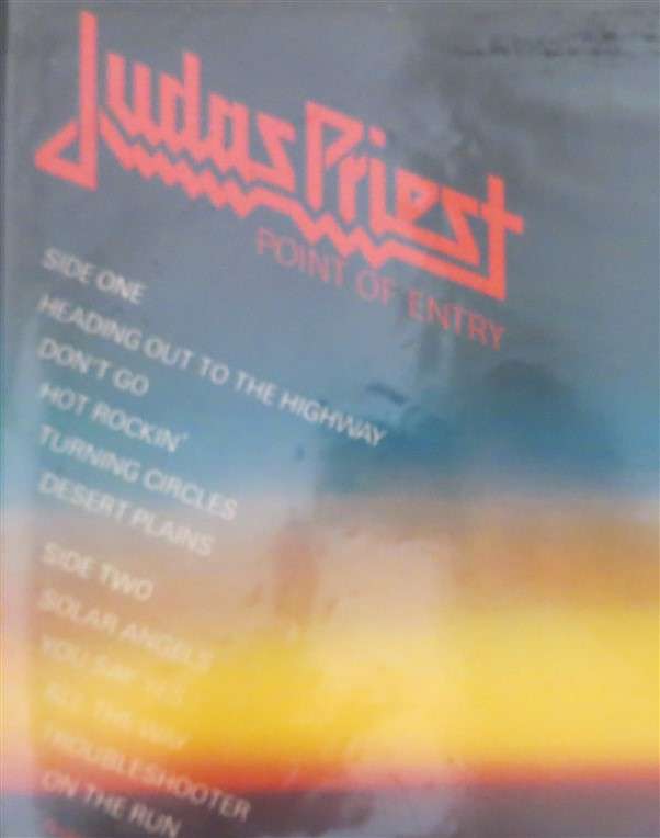 Judas Priest Point of Entry - Vintage Vinyl LP - VG