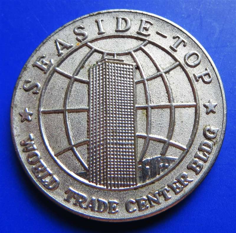 World Trade Center Medallion/Token - Seaside Top Observatory