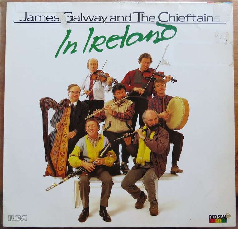 James Galway & the Cheiftains In Ireland Vintage Vinyl LP - VG