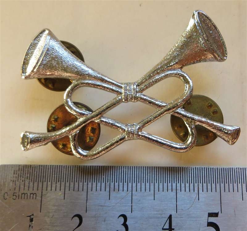 Bugler Military Badge