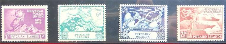 Pitcairn Islands UPU Mint Stamp Sets - 1 Bid for All