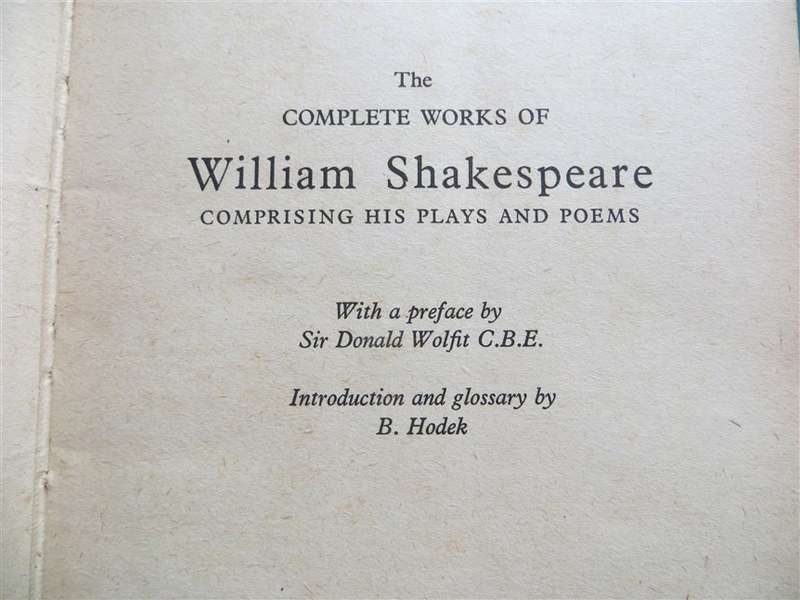 The Complete Works of William Shakespeare