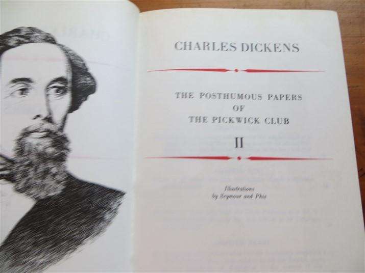 5 x Charles Dickens books from Complete Works Set - Bid per Book