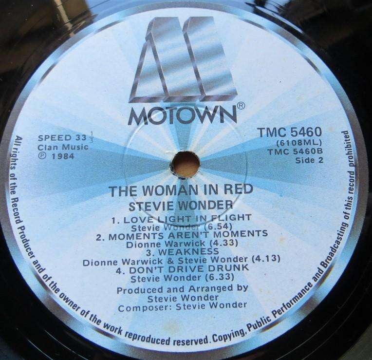Lady in Red - Soundtrack - Vintage Vinyl LP VG