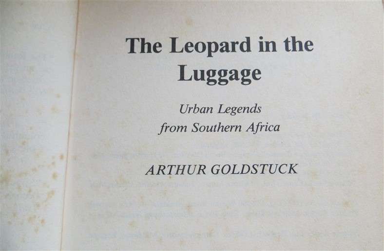 The Leopard in The Luggage - Arthur Goldstuck