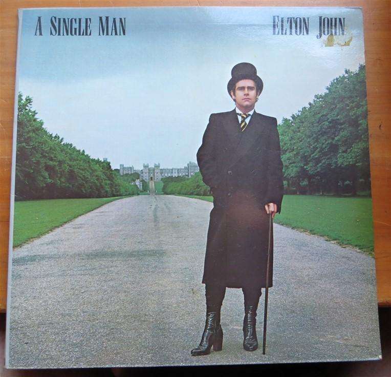 Elton John - A Single Man - Vintage Vinyl LP VG