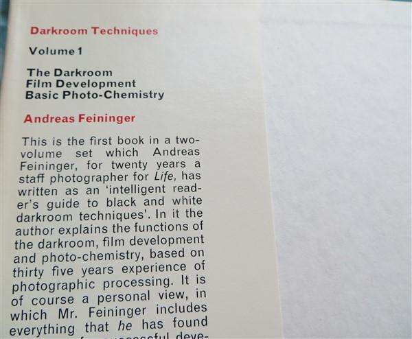 Darkroom Techniques - Andreas Feininger