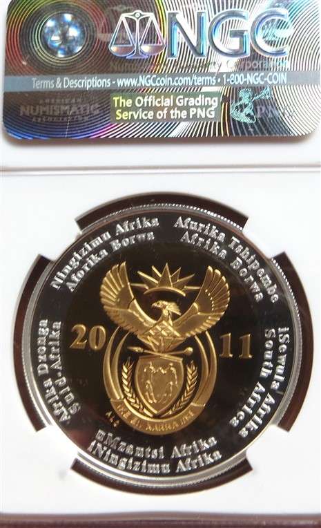 2011 NGC PF69 Silver Gilt Crown R5 90th Anniverssary