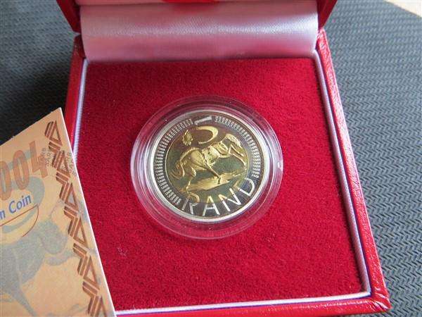 2004 Oom Paul Press #475 - R5 Coin + Cert. + Box