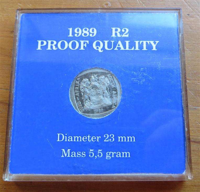 1989 Proof R2 in Capsule
