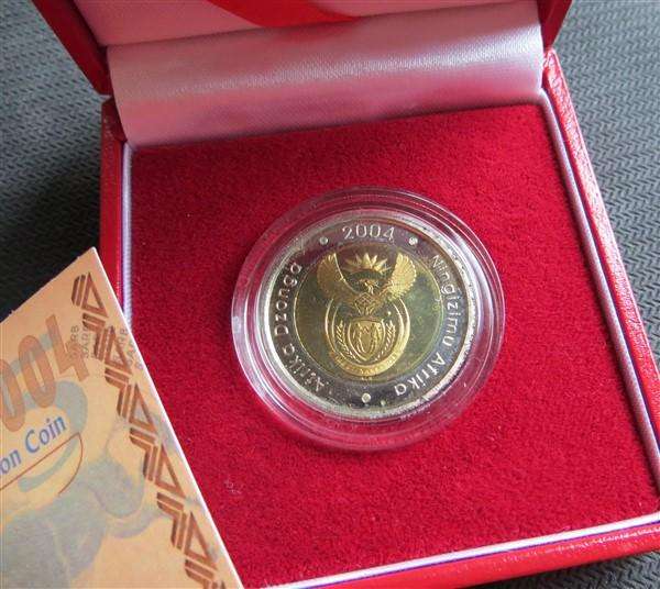 2004 Oom Paul Press #475 - R5 Coin + Cert. + Box