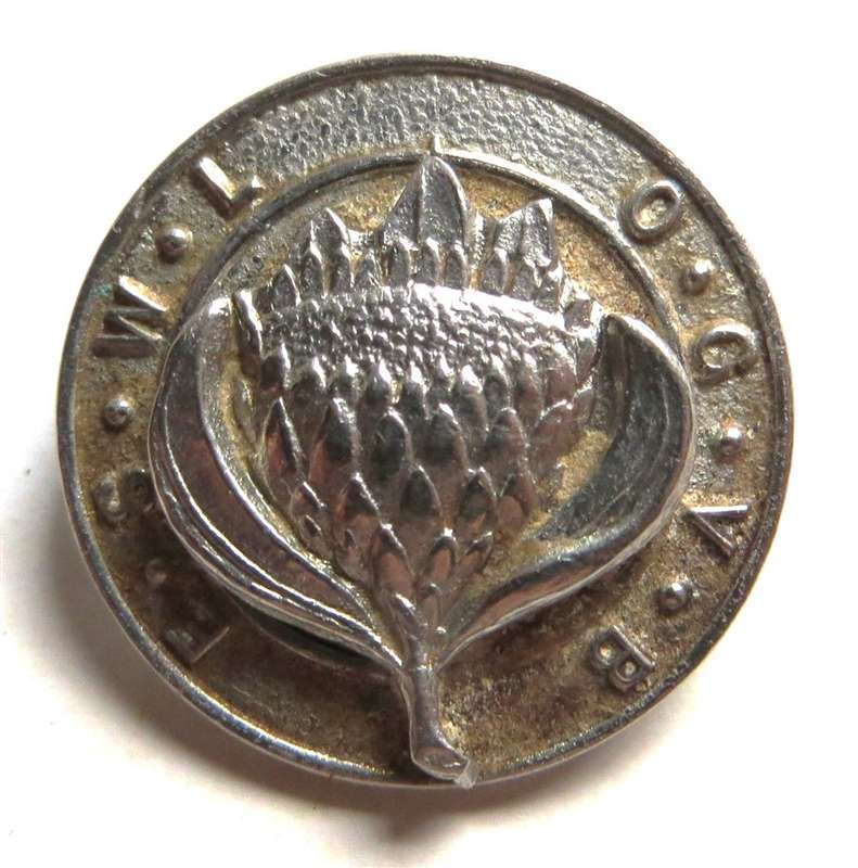 Ex Service Women's League Protea Badge - SCARCE