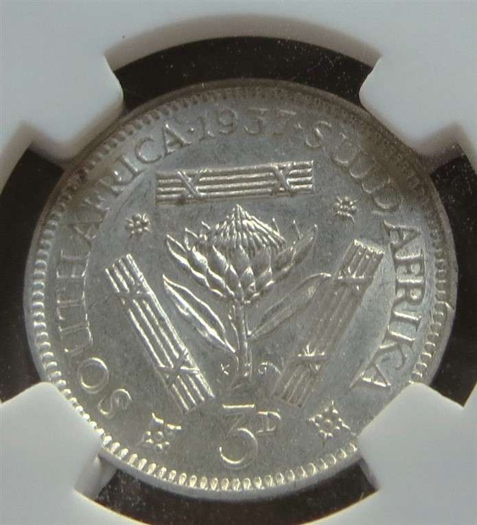 1937 3d Silver SANGS Graded AU Details