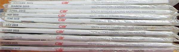 10 x CAR Magazine Magazines from 2019 Year - All still sealed