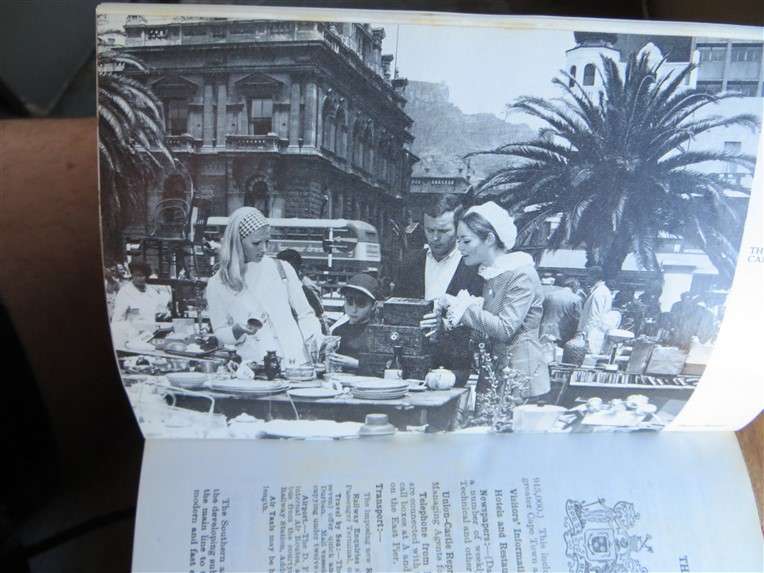 1971 - The Castle Union Line - Vintage Guide to South Africa + AA Route Map