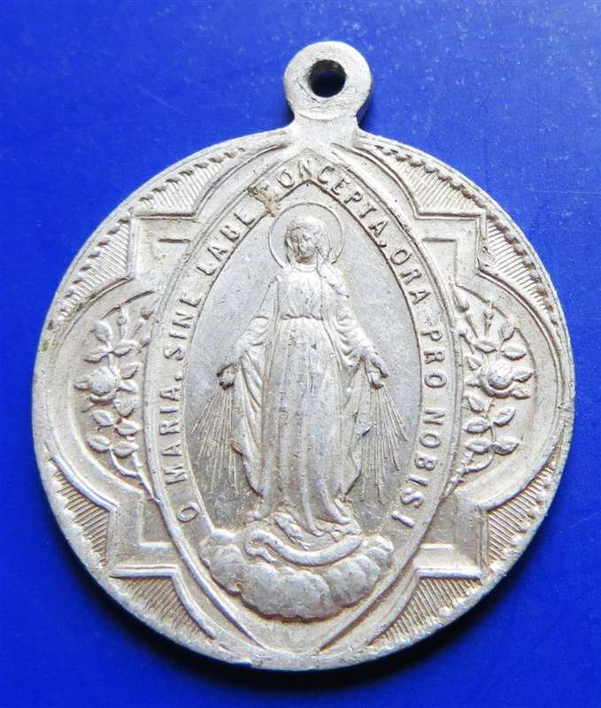 Vintage Small Catholic Pendant