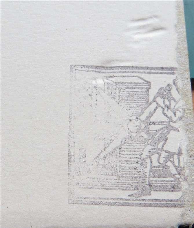 Original signed Hand Press Print