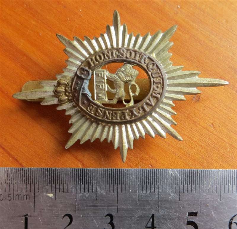 Worcestershire Regiment Slide Cap Badge