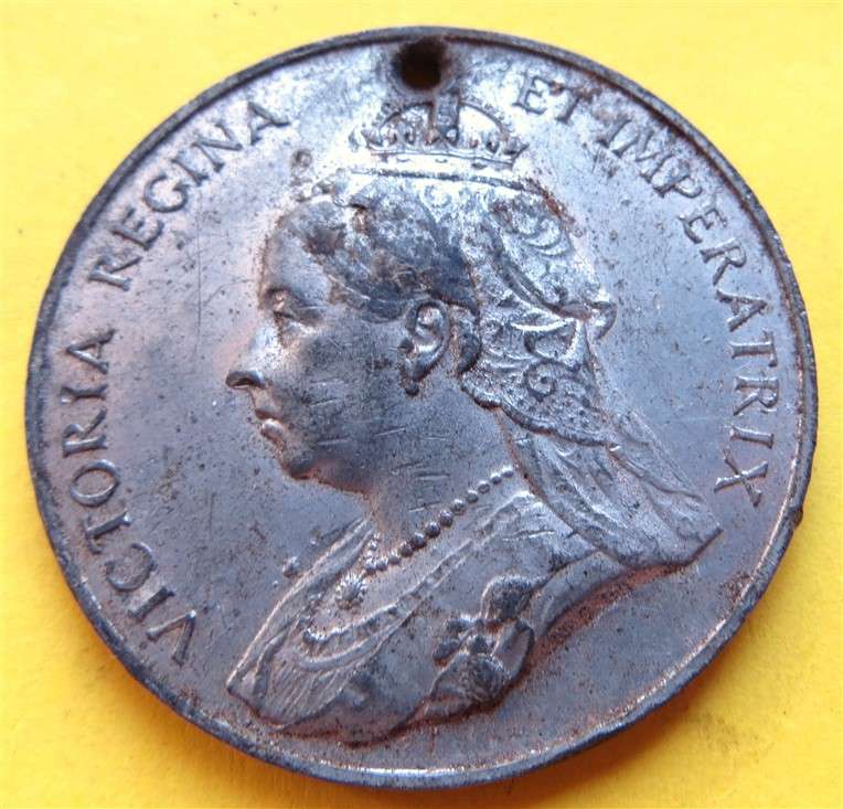 1897 Victoria Medallion 60 year comemmoration