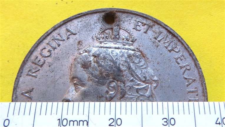 1897 Victoria Medallion 60 year comemmoration