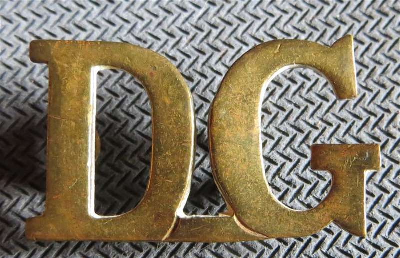 Dragoon Guards Shoulder Title Badge