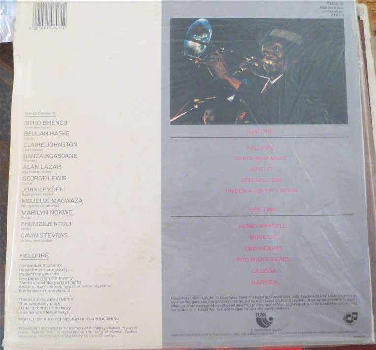 Mango Groove Vintage Vinyl LP - VG