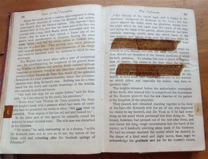 The Talisman - Sir Walter Scott (1920) - poor condition
