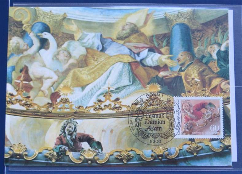 Germany - 1996 Stamps Calendar as Pictured