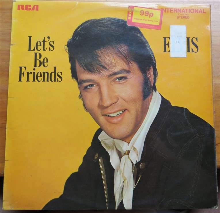 Elvis Presley - Let's Be Friends - Vintage Vinyl LP - VG