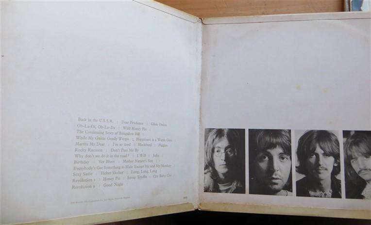 The Beatles - The White Album - Vintage Double Vinyl LP VG