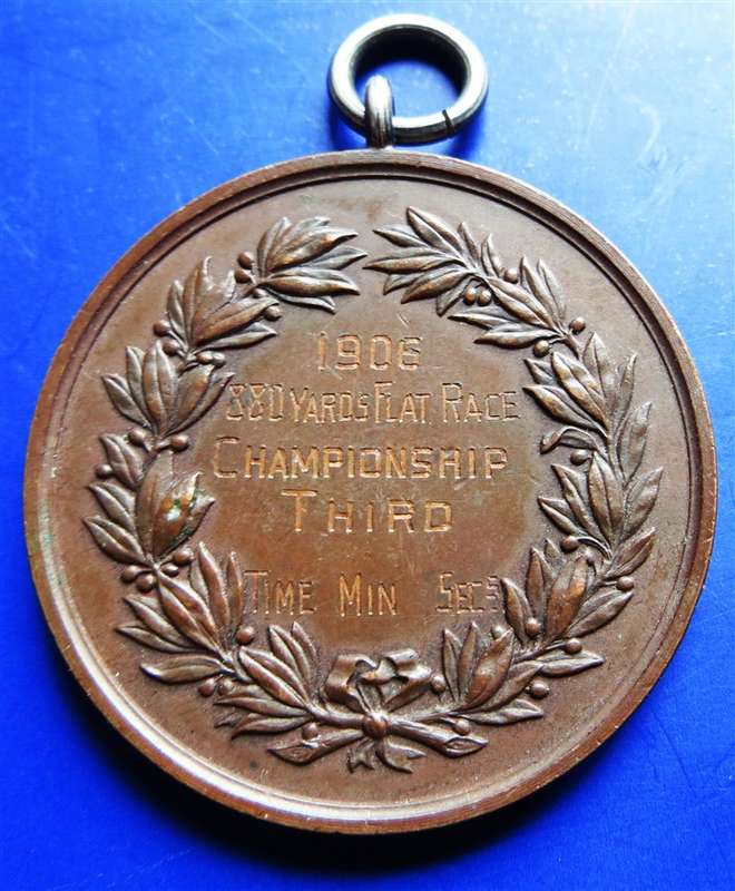 1906 Athletics Medal - 880 Yards Race