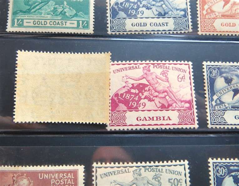 3 x Africa UPU Mint Stamps Set - 1 Bid for All Gold Coast/Gambia/KUT