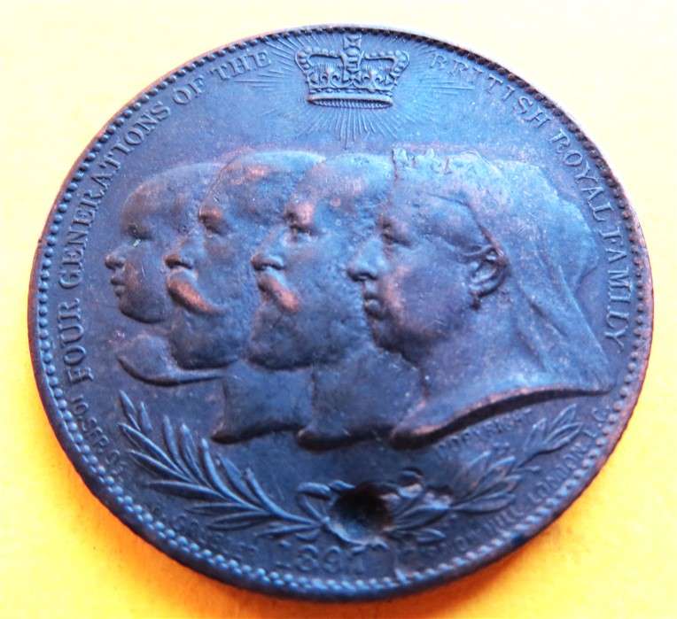 1897 Four Generations of the Royal Family - HM 60th Year of Reign