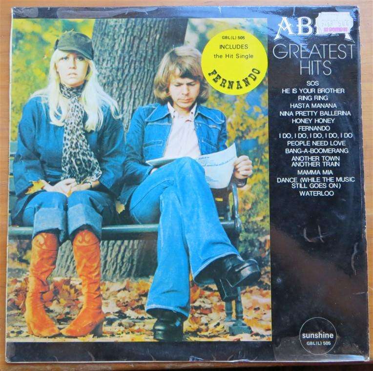 ABBA - Greatest Hits - Vintage Vinyl LP - VG