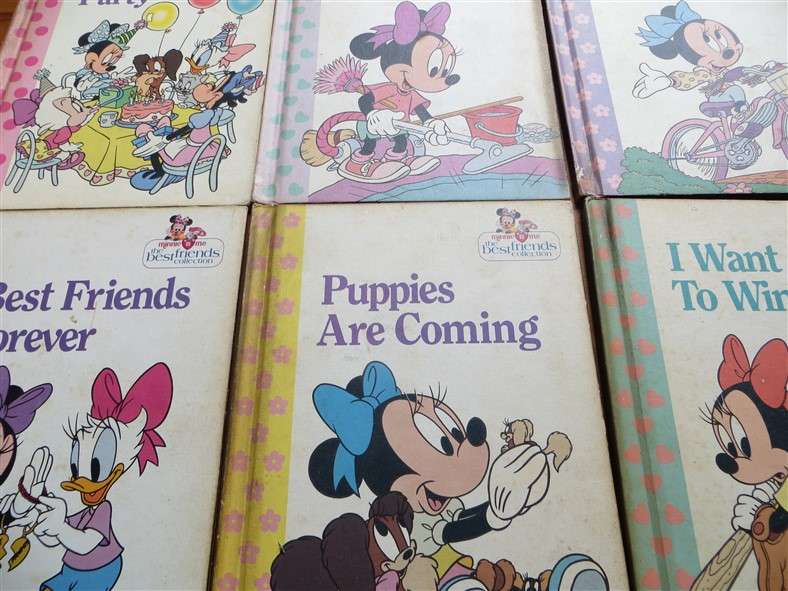 6 x Disney Minnie Mouse hardcover Bundle