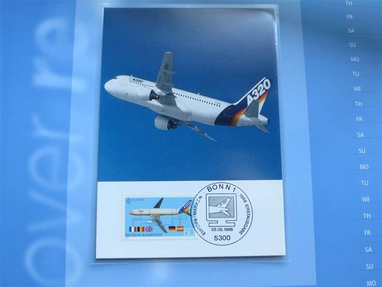 Germany - FDC Lufthansa JHB - 1999 Stamps Calendar as Pictured