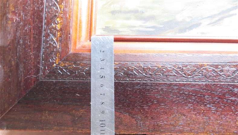 C. Van Niekerk Original Painting - Solid Wood Frame