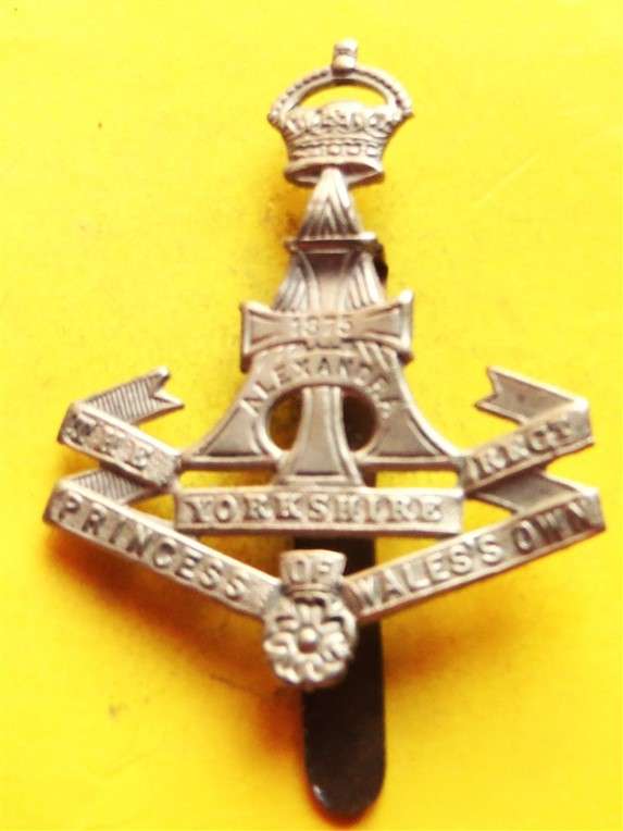 The Yorkshire Regiment - Princess of Wales Own Cap Badge